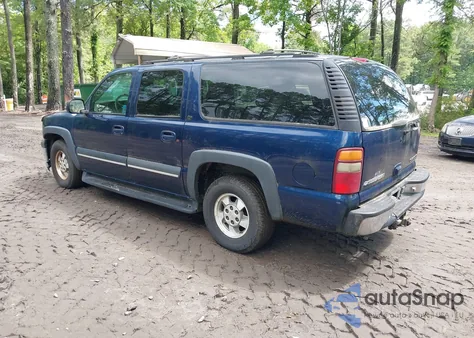 2002 Chevrolet Suburban 1500 Lt из США, поврежденный, VIN 1GNFK16Z62J127727
